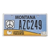 2013 Montana Rankin Peace Center License Plate #AZC249